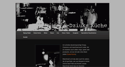 Desktop Screenshot of dziuks-kueche.de